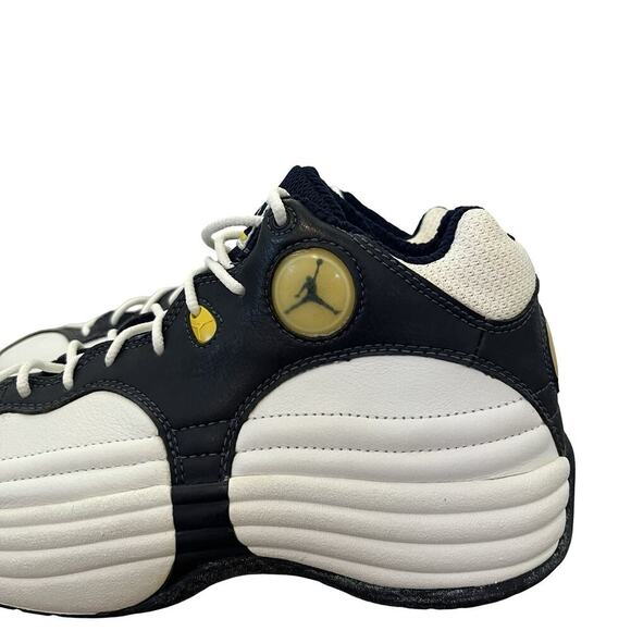 Nike Jordan Jumpman White College Navy 1997 Sneakers Size 9 Mens 136003-141 - Picture 2 of 15